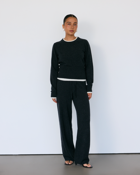 Tove Layered Cashmere Crewneck