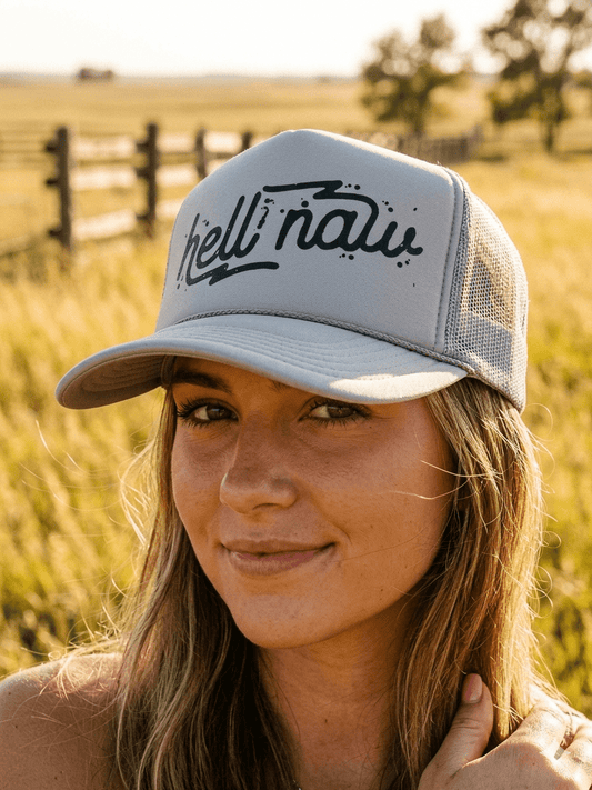 Hell Naw Trucker Hat