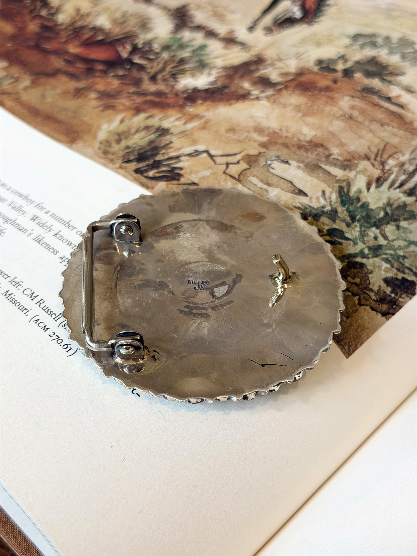 The Oval Turquoise Buckle