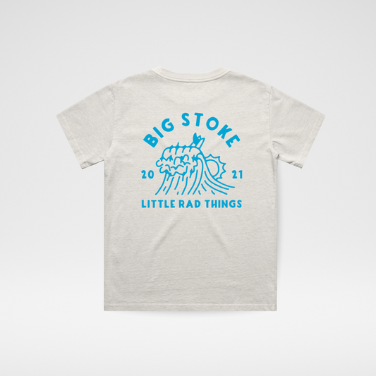 THE CLOUDBREAK TEE - CREAM