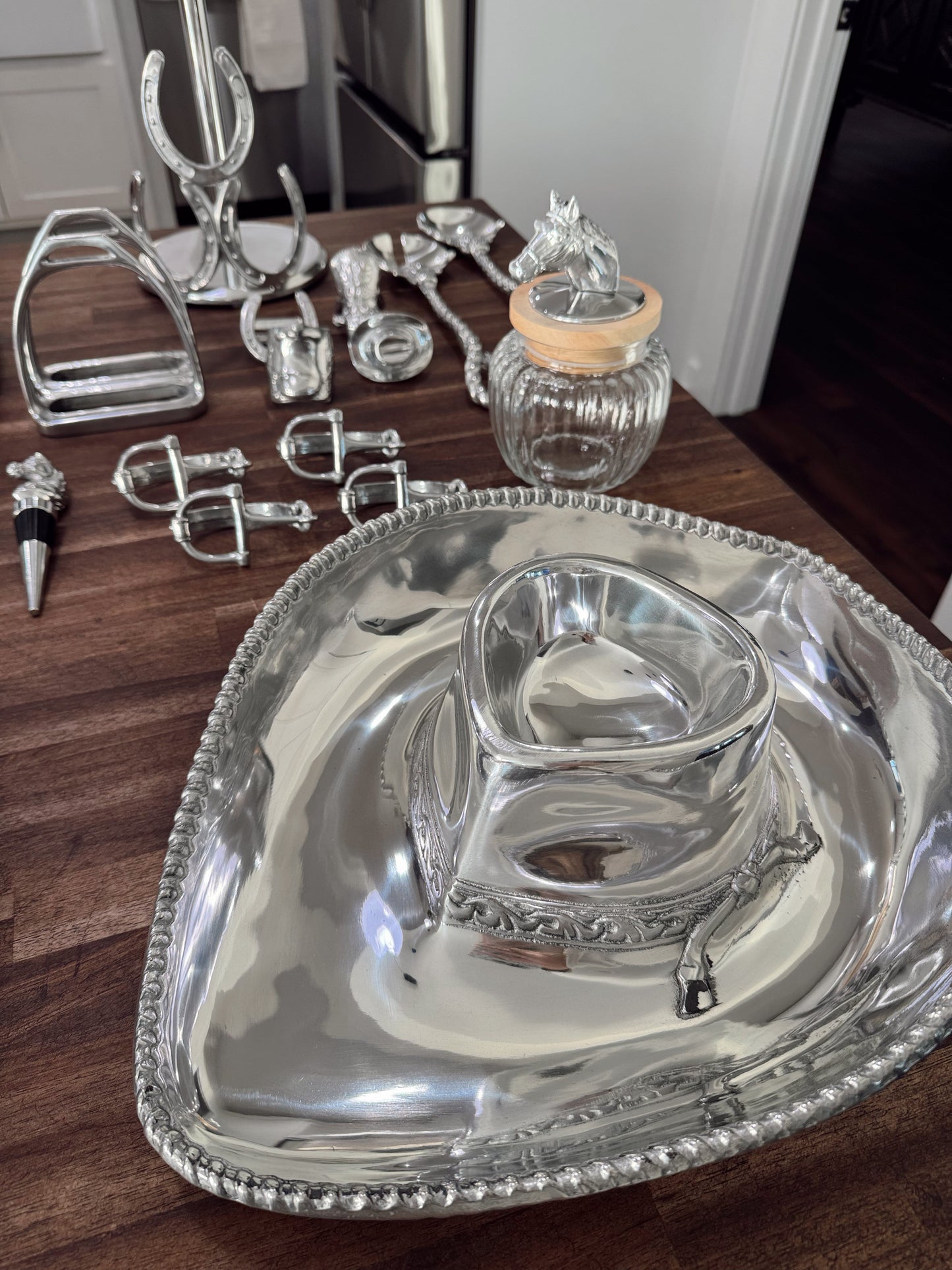 The Cowboy Hat Chip & Dip Platter PREORDER