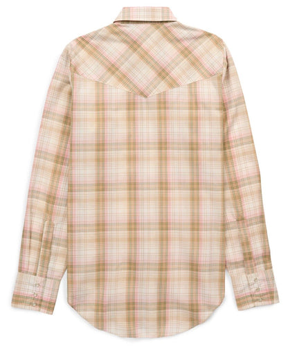 The Cowboygirl Buttermilk Plaid Granddaddy Snap Shirt