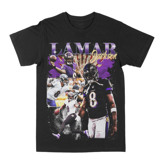 Lamar Jackson "8" Graphic Tee