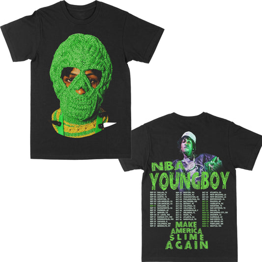 NBA Youngboy "Big Face MASA Tour" Graphic Tee