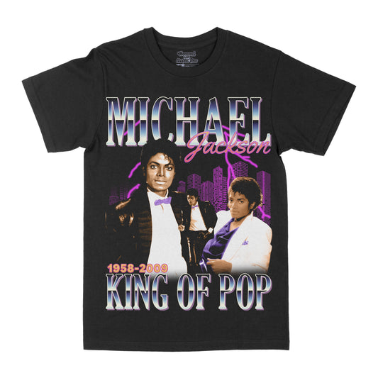 Michael Jackson King of Pop Oversized Graphic Tee