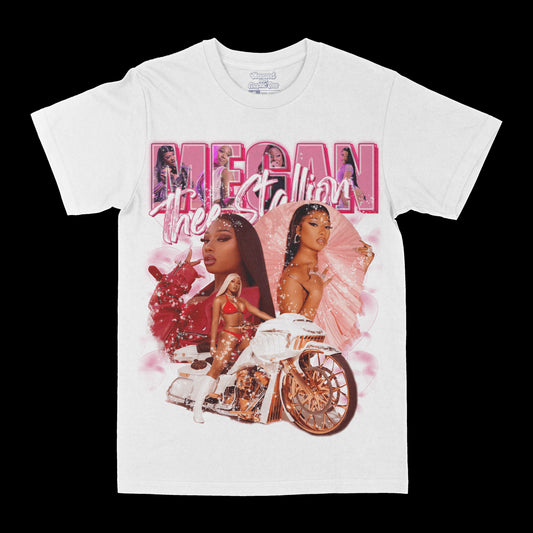 Megan Thee Stallion Pink Graphic Tee