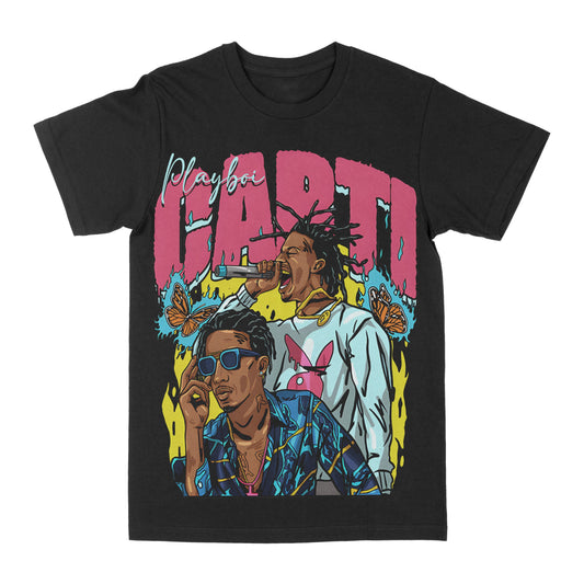 Playboi Carti "Butterflies" Graphic Tee
