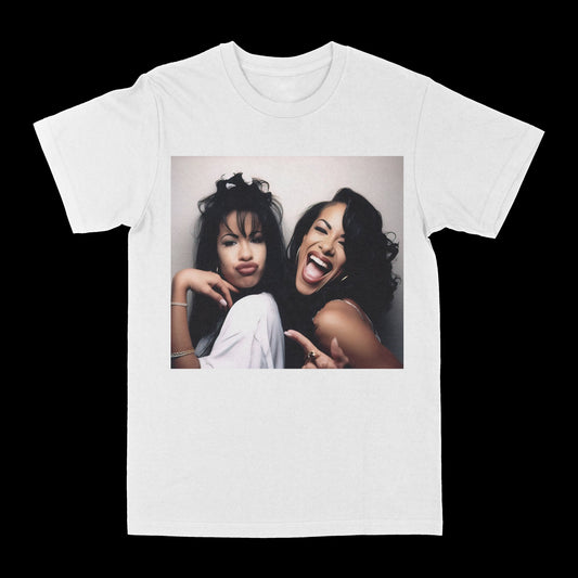 Selena & Aaliyah "Photo Booth" Graphic Tee