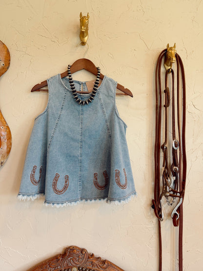 The Dennie Denim Top
