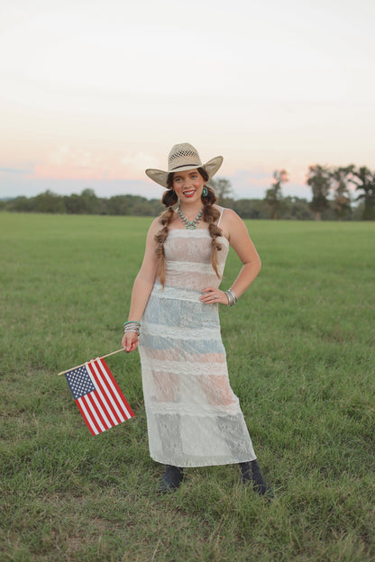 The Lorna Lace Maxi Dress