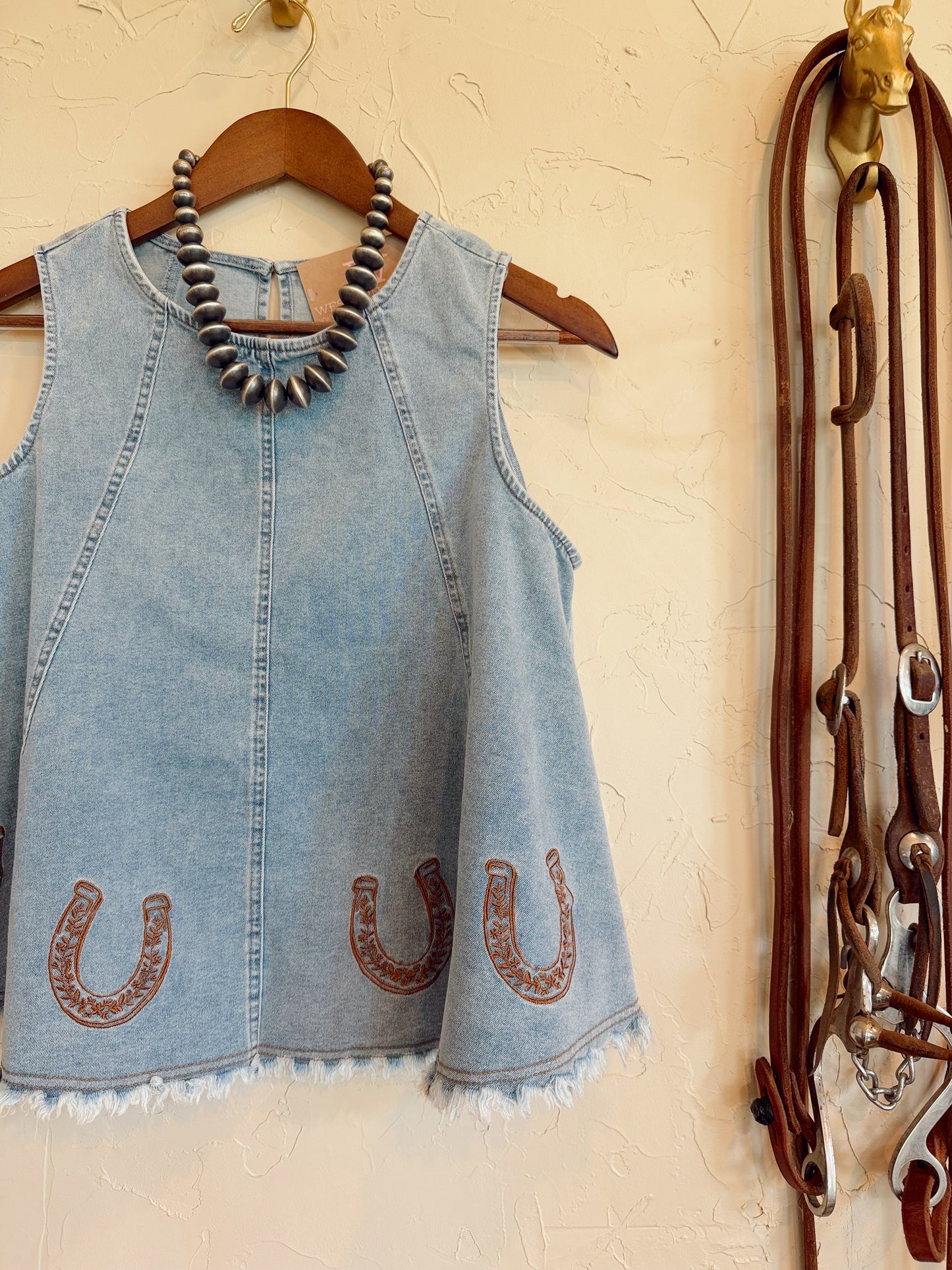 The Dennie Denim Top